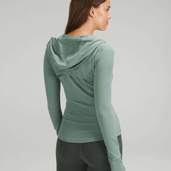 Lululemon Hooded Define Jacket *Nulu Tidewater Teal Size 8 - Picture 2 of 7